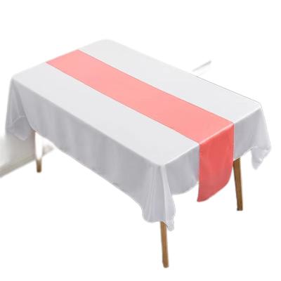 China Hot Selling Beautiful Decoration Solid Color Wedding Banquet Decoration Table Runner, Table Runner for sale