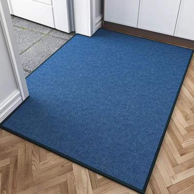 China Front Door Mat Water Absorbent Rubber Backing Washable Home Mats for sale