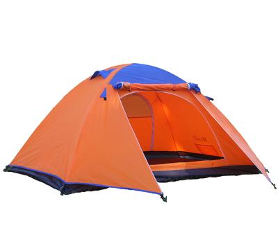 China Easy Install Super Lightweight Aluminum Pole Couple Outdoor Camping Tent for sale