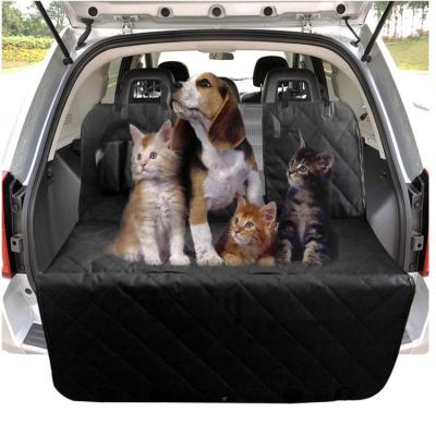 China Travel Waterproof Pet Dog Hammock for Back Seat Covers Scratch Proof Pet Car Hammock Dog Bed Truck Anti-Slip Seat Cover for sale