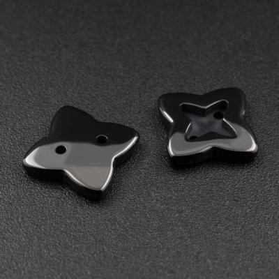 China Custom Ceramic Zirconia Jewelry Ceramic Particles Around Square Heart Shape Special Shape Jewelry Accessories Particle for sale