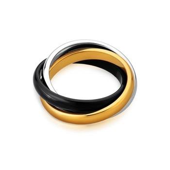 China China Suppliers Stainless.steel Ceramic Ring Custom Ceramic Ring Fashion Jewelry glow Ceramic Ring For Woman for sale