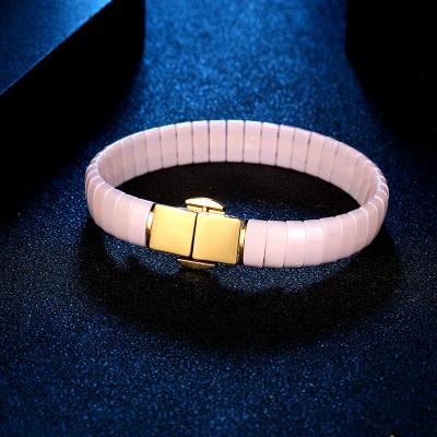 China CLASSIC Custom Multicolor Stainless Steel Bangle Bracelets For Indian Men Women Gold Stainless Steel Bracelets for sale