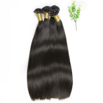 China 100% Human Hair Cuticle Keratin Hair Extension Sellers 100% I Tip U Tip Flat Tip Virgin Hair Extension Keratin Pre-bonded for sale