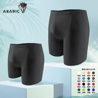 China Plus Size black Nylon Spandex spring  Water Repellent  Quick Dry professional swim trunk Swim Jammer men's Swim Trunks sport Board  boxer for sale