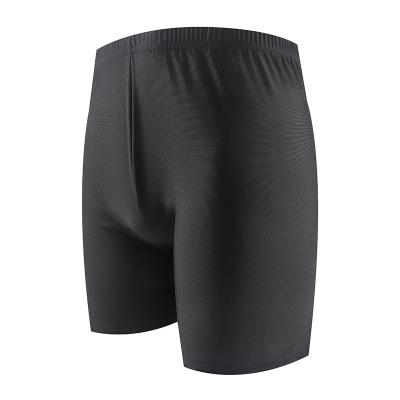 China Plus Size black Nylon Spandex  Water Repellent  Quick Dry Swim Jammer men's Swim Trunks sport Board   boxer for swimming for sale