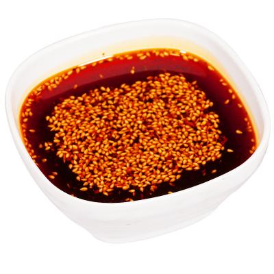 China Glass Bottle China Factory Good Quality Easy Cooking Chilli Crispy Cooking Oil for sale