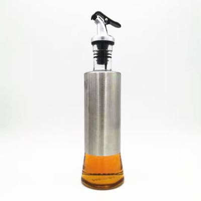 China Sustainable Wholesale Kitchen Cooking Olive Oil Glass Bottle for sale