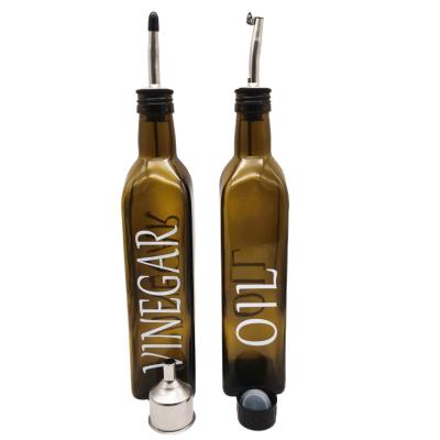 China Sustainable new product hot-selling kitchen cooking olive oil glass bottle for sale