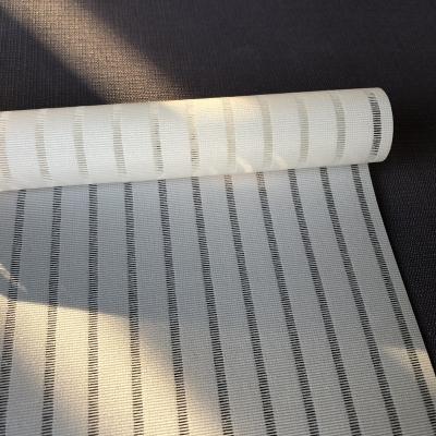 China Transparent Fashionable Vertical Blinds Fabric For Window Light Filtering for sale