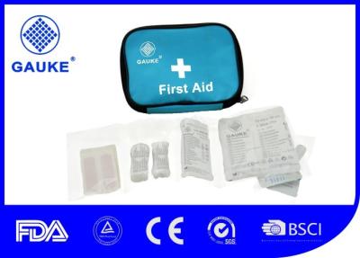 China Mobile Basic Outdoor First Aid Kit For Hurricane Disaster 155 * 110 * 25mm for sale