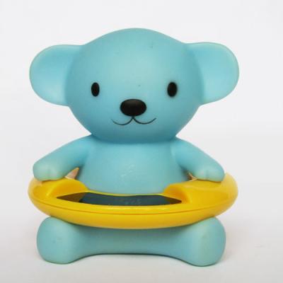 China Waterproof Baby Bath Bear Baby Bath Safety Digital Thermometer Baby Bath Cleaning Toy for sale