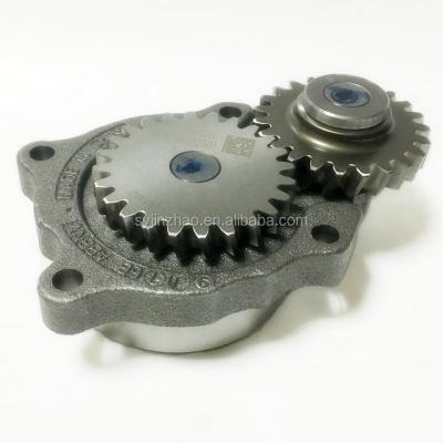 China Genuine Cast Iron 4bt 6bt Diesel Engine Spare Parts Lubrication Oil Pump 5346430 C5346430 for sale