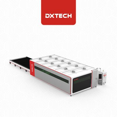 China Economical Water Cooled High Power Double Worktable 8000W 12000W Fiber Laser Cutting Machine For Stainless Steel Cooper Aluminum for sale