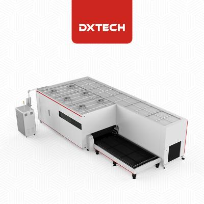 China Manufacture 6KW Water Cooled CNC Laser Metal Tube And Plate Cutting 1530 4020 Fiber Laser Cutting Machine For Sheet for sale