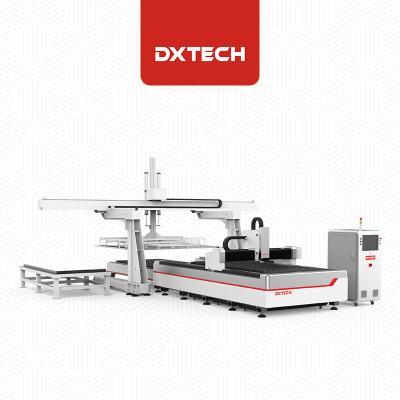 China 3015 CNC Fiber Laser Cutting Machines 1500W 2000W 6000w Water Cooled Automatic Loading Unloading Cutting Machine for sale