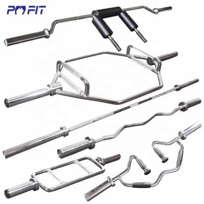 China Unified Weight China Barbell Bar Manufacturer Curve Barbell Rod Ez Straight Barbell Loop Bar Set for sale