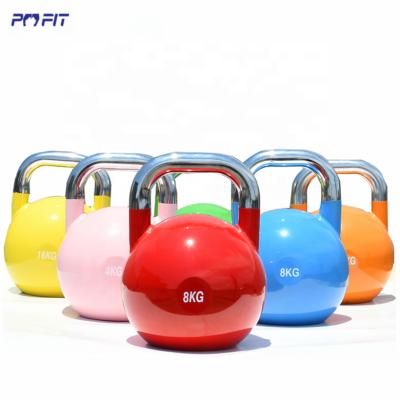 China Gym Exercise China Manufacturer Gym Exercise Kettle Bell Set Competition 24kg Steel Kettlebell for sale