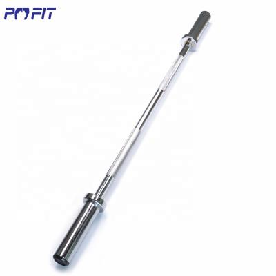 China Unified Weight Stainless Rod 15kg 7ft Weightlifting Power Bar Straight Barbell Barbell for sale