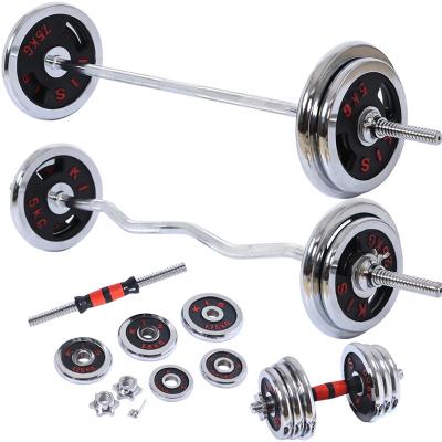 China Durable Unified Weight Barbell Weightlifting Barbell Barbell Stem Stainless Straight Fix Barbell for sale