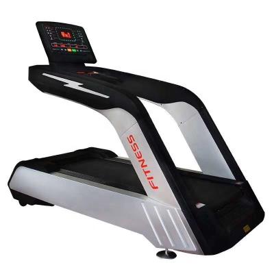 China Gym Fitness AC Motor 3hp 7hp Commercial Walking Machine Commercial Running Treadmill With TV Screen for sale