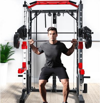 China Portable Blacksmith Machine Gym Exercise Muscle Training Strength Stand Power Distro Squat Stand for sale