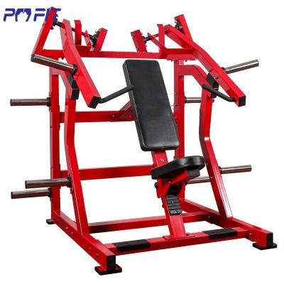 China Commercial Use Hammer Strength Chest Press Workout Gym Fitness Equipment Flat Loaded Incline Chest Press for sale