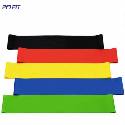 China Eco - Friendly Stretch Power Training OEM Heavy Duty Exercise 4.5mm Resistance Band Exercise Bands for sale