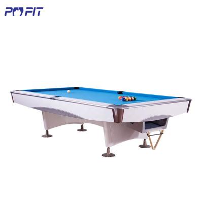 China 100% Real Leather Commercial Professional Used Billiard Table 9ft 12ft Pool Table Competition Snooker Table for sale