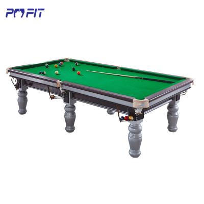 China real china 100% factory manufacturer leather pool table 9ft 10ft billiard shender pool table wedge table for sale