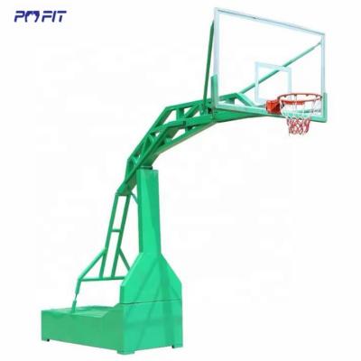 China Durable Portable Stainless Steel Basketball Hoop Stand Movable Basketball Hoops For Adults for sale