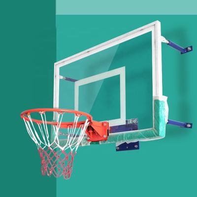 China Cheap Price Corrosion Resistance Plexiglass Basketball Backboard PE Tempered Glass Basketball Board With Ring for sale