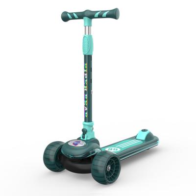 China Child 3 Wheel Scooter for Kids 2 in 1 Sit Stand Child Toddlers Toy with Flip-up Seat Foldable Kick Scooters for sale