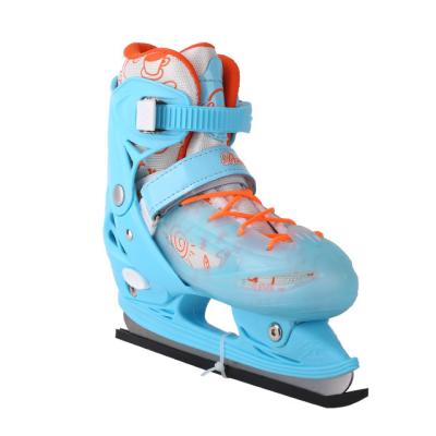 China 2020 Hot Selling Popular MESH Ice Skate BW-905-A 3 in 1 blue/pink Banwei, banwei 6 PAIRS mesh for sale