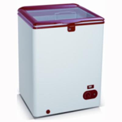 China Single-temperature 100L 150L 270L 370L Ice Cream Display Freezers Rate Small Showcase Freezer for sale