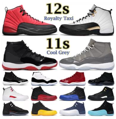 China Rubber Men basketball shoes retro Bred 12 retro Flu Game Royalty sneakers a aIRe aj12 retro shoes White Royalty Playoff for sale