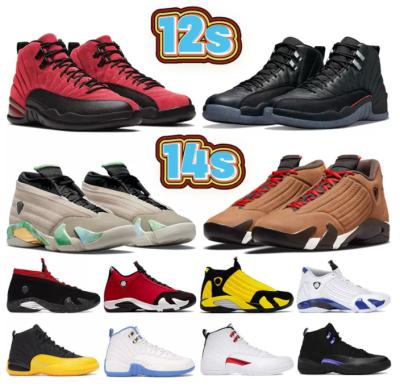 China Rubber High Quality Basketball Shoes aj12 Retro Royalty Flu Game University Gold Men Women Sneakers for sale