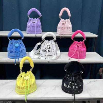 China Waterproof Fashion Bags Women Handbags Ladies Purses And Handbags Label Furry Tote Bag Custom for sale