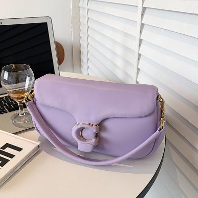 China Fashion Fashion Crossbody 2022 Small Female Rectangle Korean Style Handbag Soft PU Leather Shoulder buying handbags purses for sale