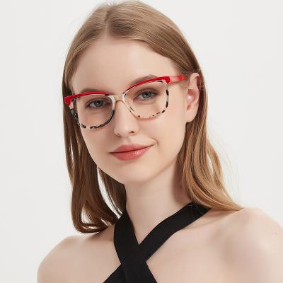 China YC OPTICAL 2022 Fashionable multicolor square spectacle frames high toughness acetate eyeglasses frames for womens mens for sale