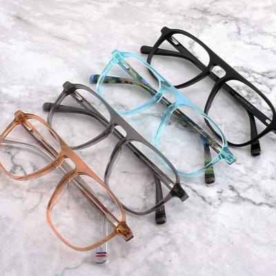 China Transparent high bridge oversize blue light blocking glasses for sale