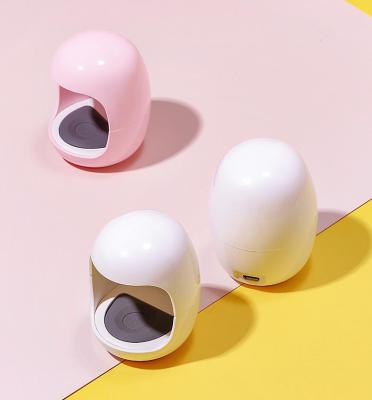 China Nail Art Salon MINI Egg Shape Convenient To Wear Nail Dryer Machine USB 3W Manicure LED Nail Polish Dryer for sale