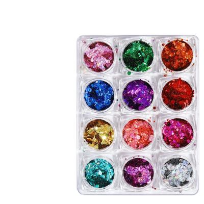 China High Quality Crystal Shiny Nail Glitter Festival Celebration Party Cosmetic Face and Body Pressed Glitter Powder for sale