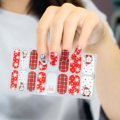 China Easy Apply Wholesale Customize Nail Art Sticker Gel Polish Sticker Wraps Decoration Real Nail Nail Polish for sale