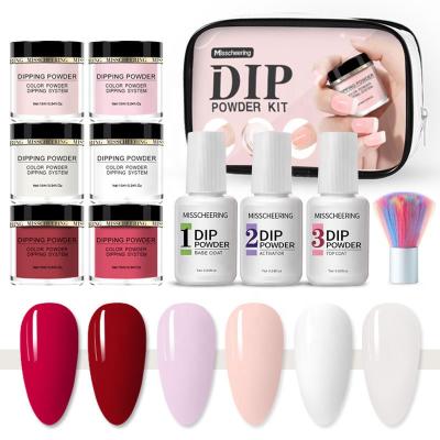 China Nail Art Beauty Convenient To Wear Products Acrylic Nail Dipping Powder For Nails Beauty Set for sale