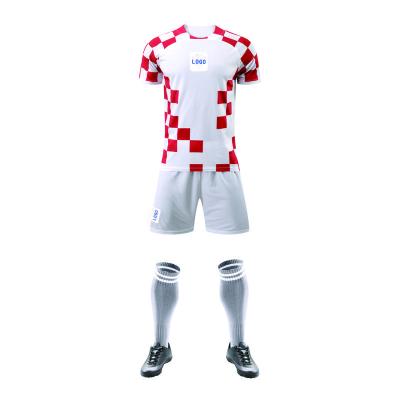 China Adult soccer singlet jersey cheap comfortable breathable quick dry custom kits football uniform for sale