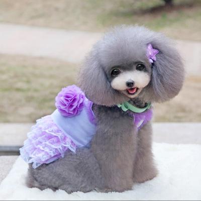 China Sustainable Pet Clothes Supplies Evening Wedding Dog Dress for sale