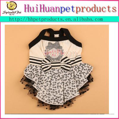 China Pet Viable Clothes Princess Dress Dog Wedding Dress Black Spring And Summer Dog Small for sale