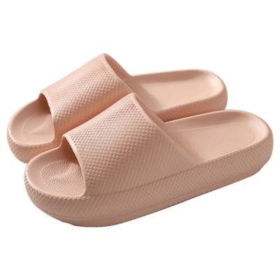 China Fashion trend summer household female and male couples EVA Slides women's bathroom cheap non-slip indoor thick-soled slippers for sale