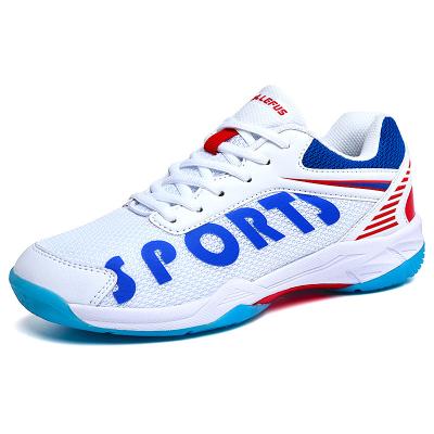 China Fashion\Comfortable\Durable\Breathable\Wholesale Breathable\Lighted Women Power Pad Expressions Sneakers Men Volleyball Tennis Badminton Shoes for sale